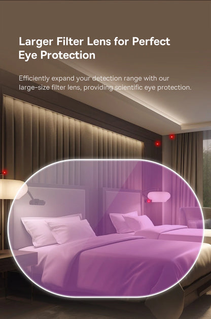 【New】Baseus Camera Detector Intelligent Hidden Camera Signal Gadget Security Alarm Anti Spy Candid Peeping Protection Detector