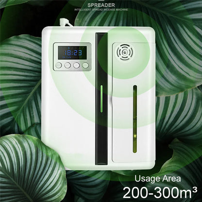 Smart Scent Machine Aroma Diffuser Wall Mounted Hotel 160ML Essential Oil Diffuser With Fan For Large Area Hotel Lobby Office