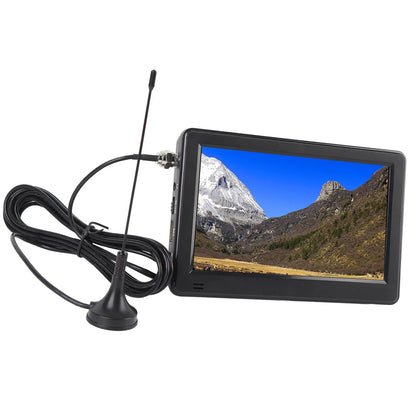 6 Inch Portable Digital ATSC TV ATSC  Digital TV Multi Formats Support High Sensitivity Tuner with Remote Control for Car