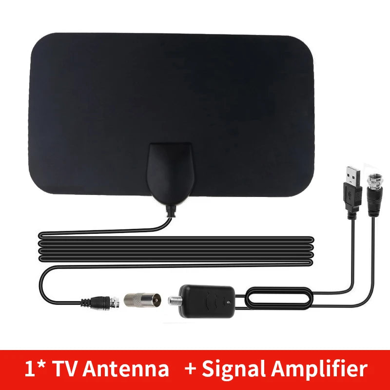 2023 New 4K 8K Indoor Digital TV Antenna HD HDTV Antena DVB-T/T2 DVBT2 Cable TV Antena 500Miles UHF VHF DTV Antennas Aerial