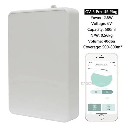 Professional Aroma Diffuser Machine Electric Smell for Home Bluetooth Room Fragrance Diffuser Hotel Electric Smell Distributor