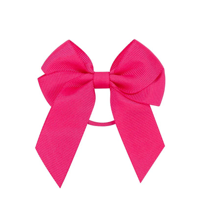 3.15inches Solid Color Hair Ribbon Hair Band for Girls Toddler Cheer Up Bows Head Rope Kids Headwear Ponytail Hair Accessories