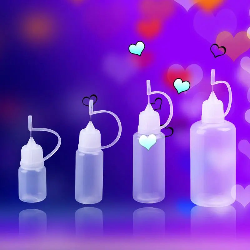 Needle Tip Bottle with Liquid Dispenser Oil Solvent Applicator Dropper