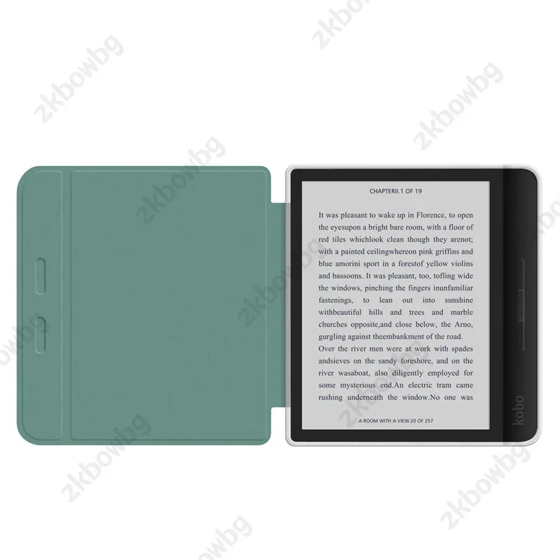 Magnetic Detachable for KOBO Libra Colour/Libra 2 N428 N418 7'' Ebook Case 360° Rotatable 2-in-1 Acrylic PU Leather Stand Cover