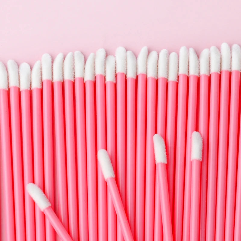 Makeup Brushes 5/50/100 Pcs Black Lip Brushes Applicator Eyelash Brushes Gloss Lipstick Wands Cosmetic Professional Make Up Tool