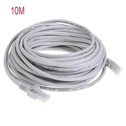 Cable Ethernet De Alta Velocidad Cat5e RJ45 Cable De Red LAN Enrutador De Ordenador Patch Cord,0.4M/1M/2M/3M/5M/10M/15M/20M/25M