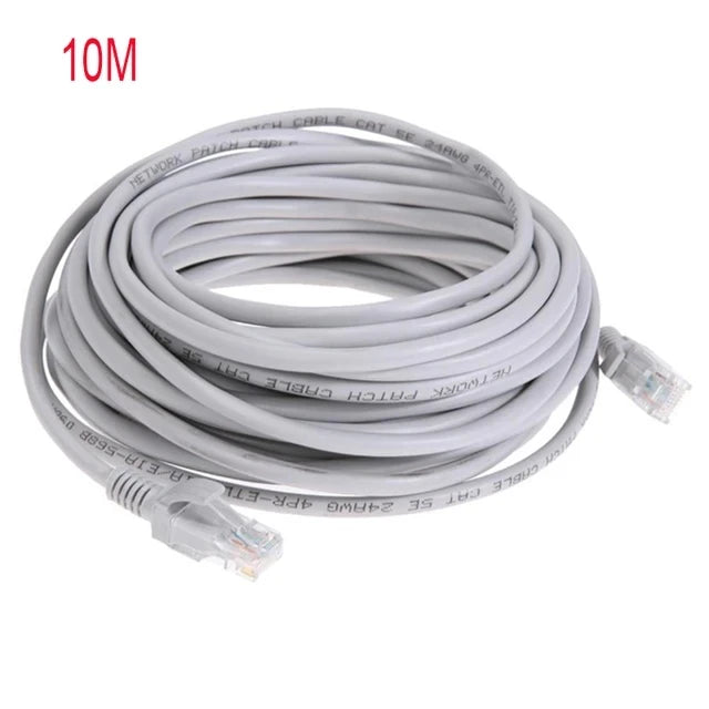 Cable Ethernet De Alta Velocidad Cat5e RJ45 Cable De Red LAN Enrutador De Ordenador Patch Cord,0.4M/1M/2M/3M/5M/10M/15M/20M/25M