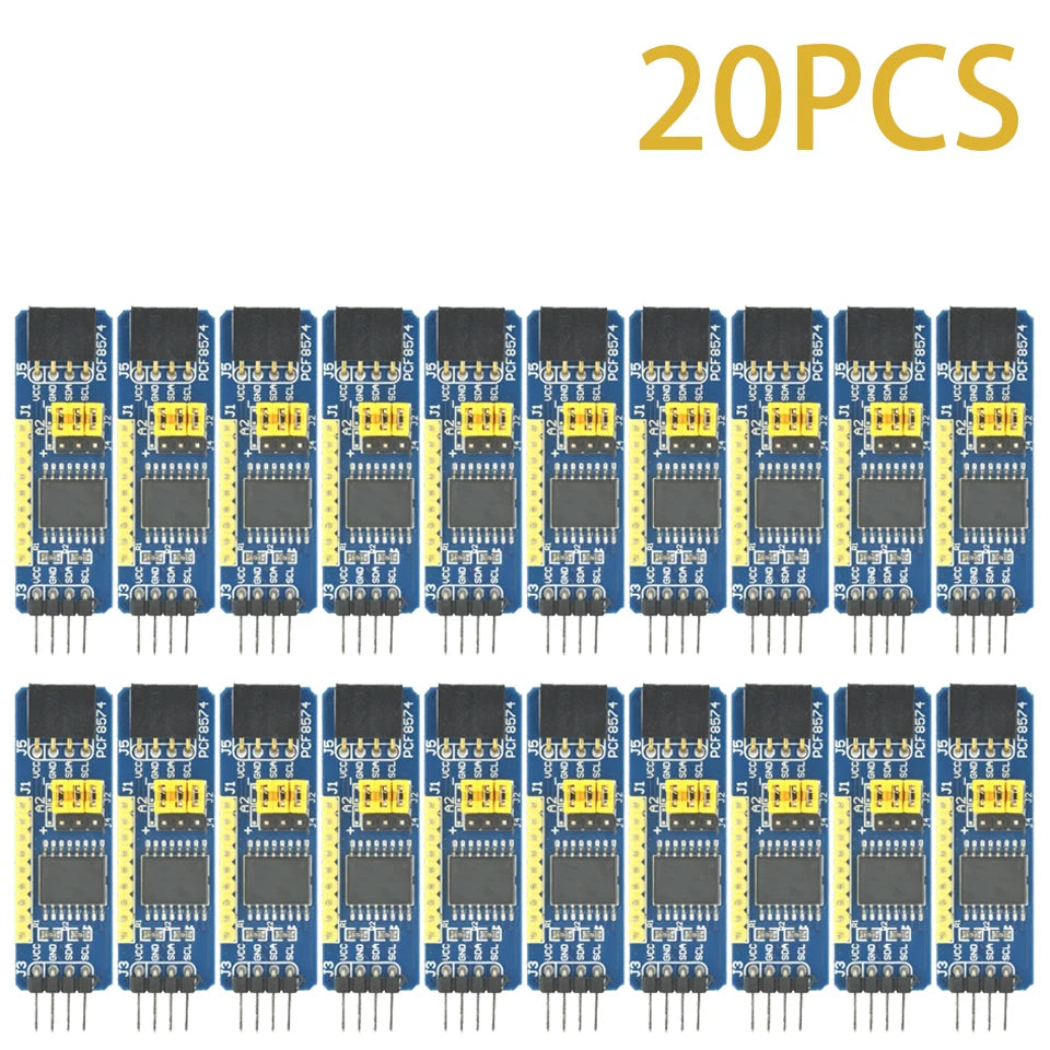 1-50PCS PCF8574 I2C 8-Channel GPIO Expander Module – 8-Bit I/O Extender for Arduino ESP32