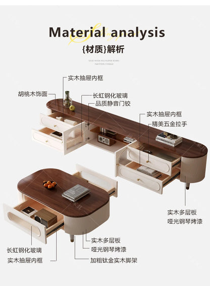 Vertical Vintage Tv Table Wood Heavy Luxury Design Tv Stand Living Room High End Muebles Para El Hogar House Accessories