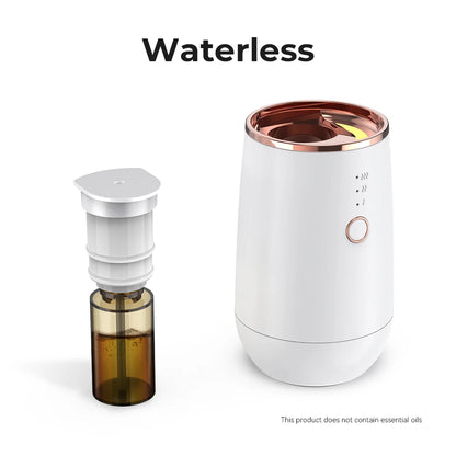Car Aroma Diffuser Air Freshener Start-Off Function USB Rechargeable Essential Oil Diffuser 9 Color Lights Fragrance Diffuser