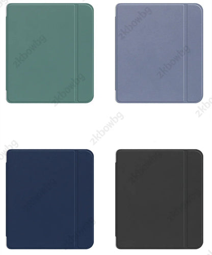 Magnetic Detachable for KOBO Libra Colour/Libra 2 N428 N418 7'' Ebook Case 360° Rotatable 2-in-1 Acrylic PU Leather Stand Cover
