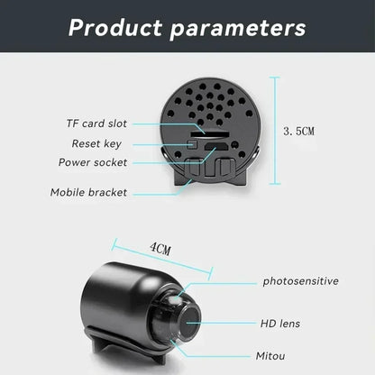 1080P Mini Camera Wireless Surveillance Security Video Cam Night Vision Motion Detect Camcorder Mini Cam Monitor Smart Home 2026