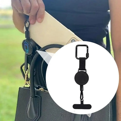 Retractable Anti-Theft Phone Holder Cellphone Lanyard Xyun Strap Smartphone Safety Tether Belt Clip Cellphone Lanyard for Travel