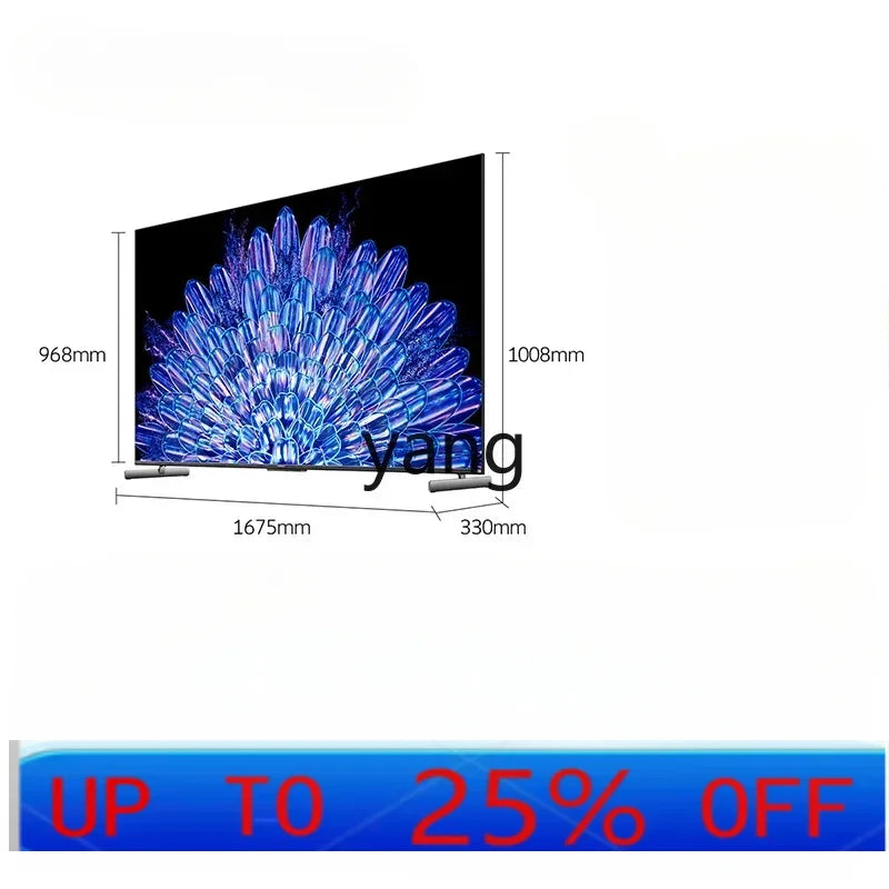 CX  75 inch built-in echo wall home LCD TV