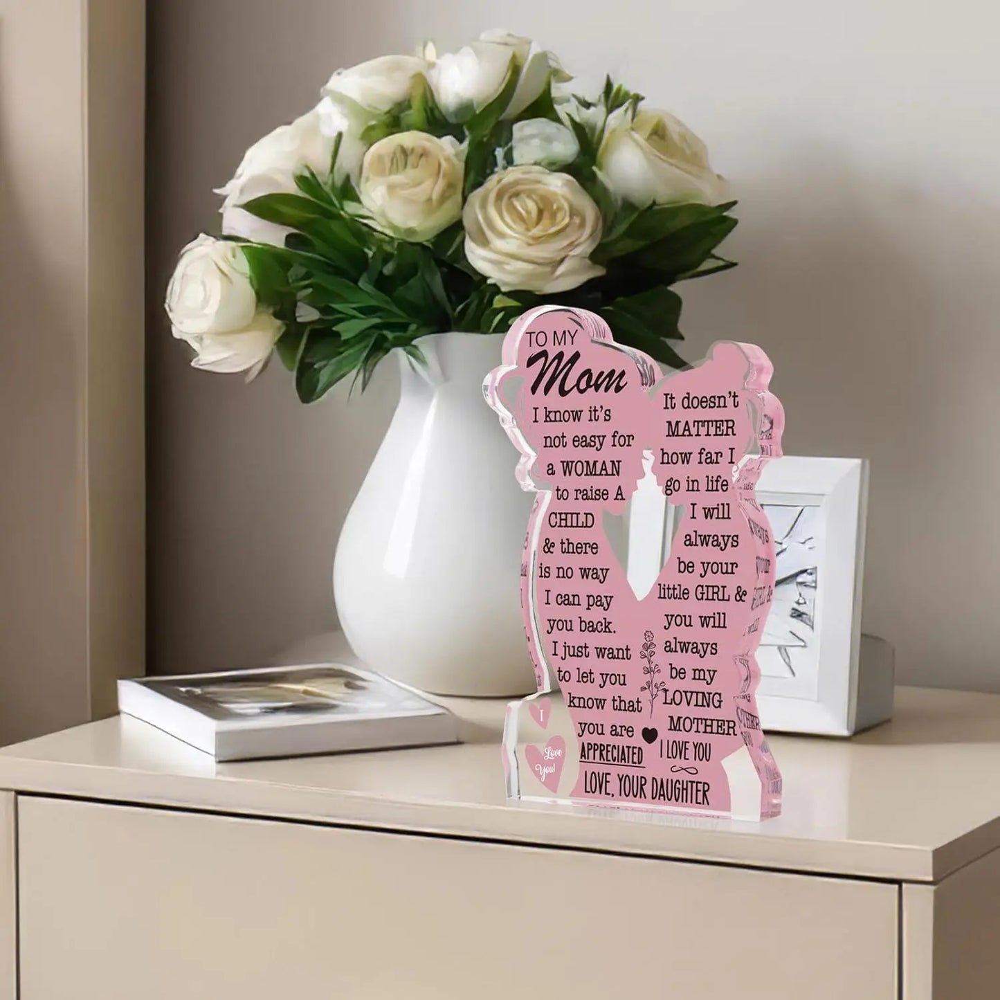 Mom Gifts from Daughter Gift for Mom, Mom Birthday Ideas Gift Cool Mother's Day Gifts from Daughter Best Mom Ever Gifts New Mom