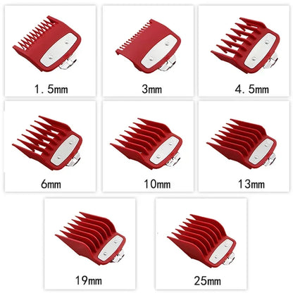 Kemei PG1990A Rechargeable Hair Clipper or Limit Combs Professional Cordless Men Hair Trimmer Men's Hair Cutting Machine Barber