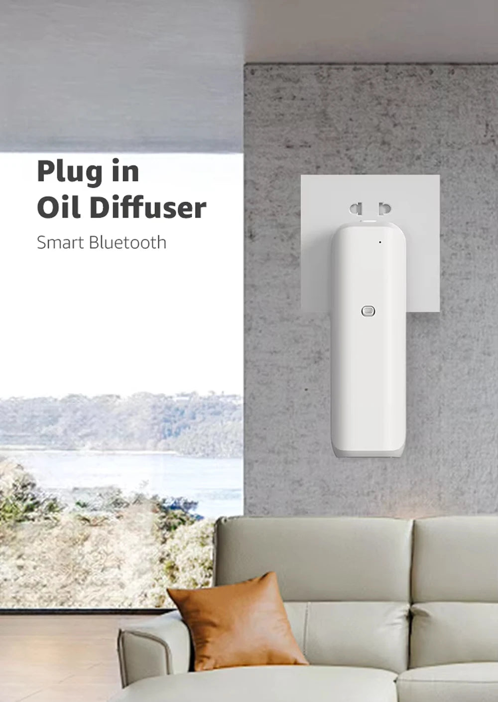 Hotel Toilet Essential Oils Diffuser Aromatherapy Scent Machine Electric Aromatic Oasis Bluetooth WiFi Home Fragrance Diffuser