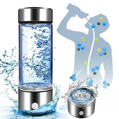 Hydrogen Water Bottle for Home Office Travel and Daily Drinking Portable Hydrogen Water Bottle Generator Water Ionizer Machine