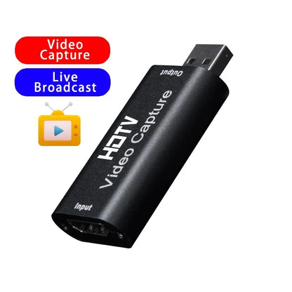 4K Video Capture Card USB 3.0 USB2.0 HDTV Grabber Recorder for PS4 Game DVD Camcorder Camera Recording Live Streaming