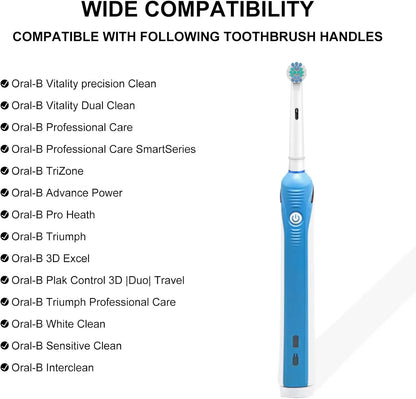 Replacement Toothbrush Heads For Oral-B Braun Electric Precision Clean Brush Heads Refill for 7000/Pro 1000/9600/ 5000/3000/8000