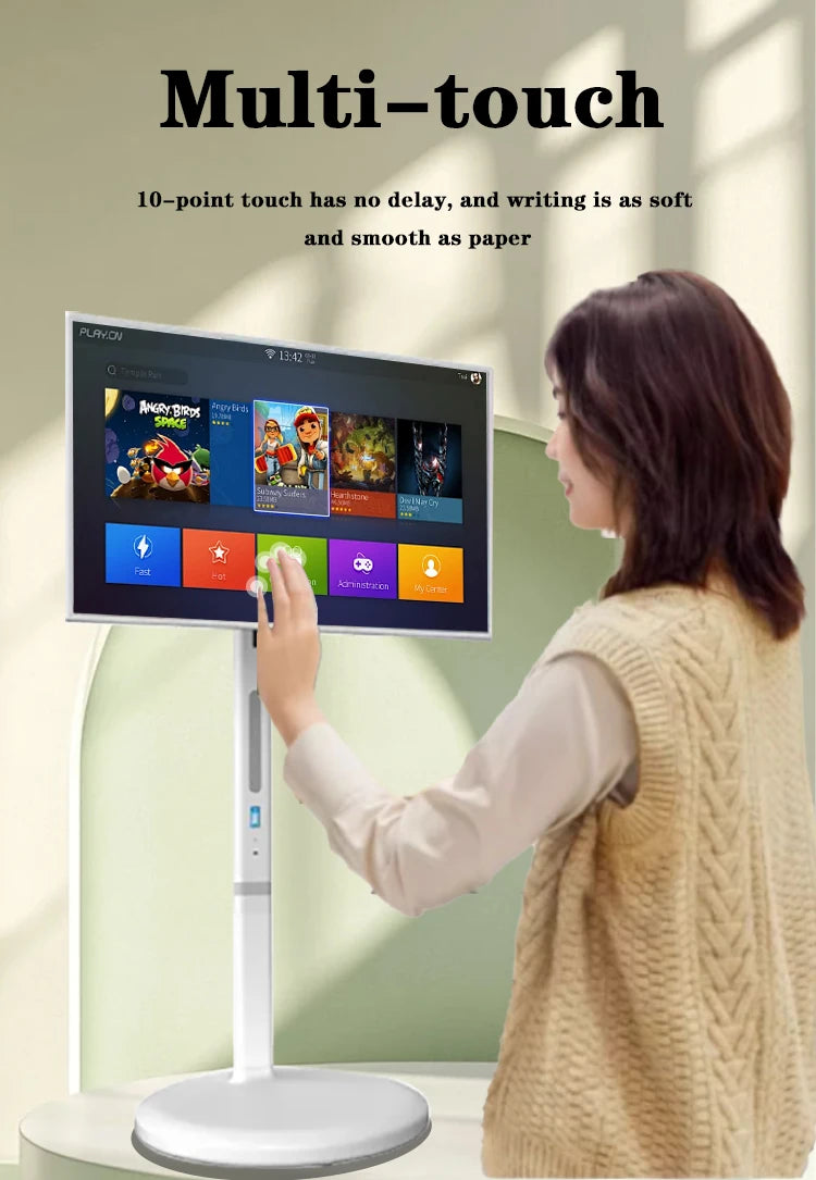 TV Touch Screen Gym Gaming Live Room Interactive 24 Inch Smart Television