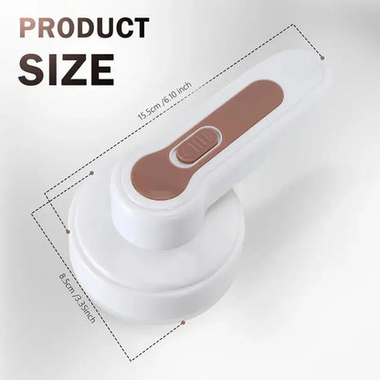 Rechargeable electric hair remover and portable shaver, suitable for clothing, furniture, and carpets.