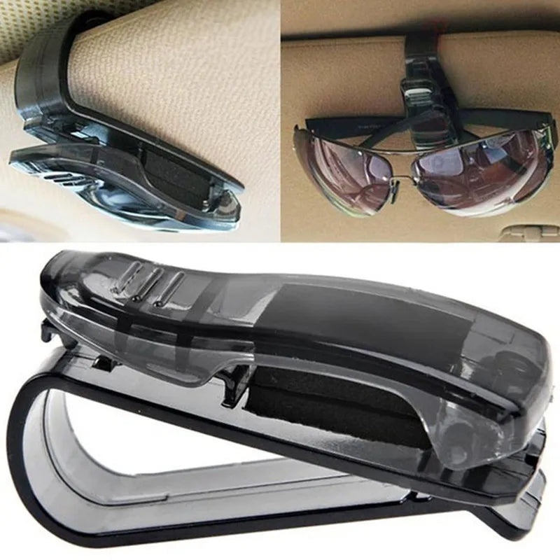 Glasses Clip Auto Car Sun Visor Glasses Bracket for Woman Men Glasses Holder Auto interior Accessories