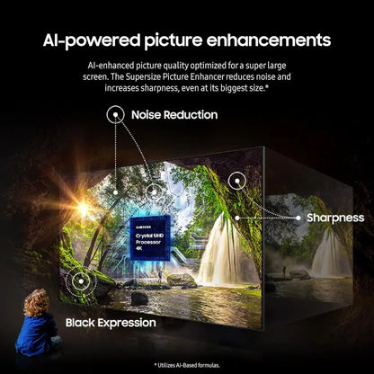 98-Inch Class 4K Crystal UHD DU9000 Series HDR Smart TV, Object Tracking Sound Lite, Motion Xcelerator 120Hz, Supersize Picture