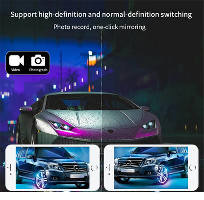 Car Rear View Camera Wifi HD 170 Degree Rear View Camera Wireless Waterproof Wifi Backup Camera 12V 24V for Android Ios