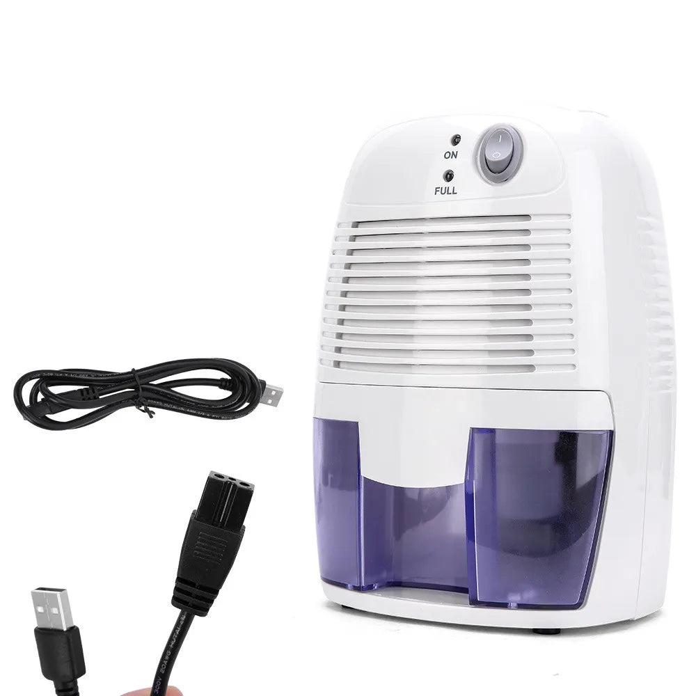 Portable Dehumidifier Air Purifier USB Mute Moisture Absorbers Air Dryer For Home Room Office Kitchen Deodorizer Dryer