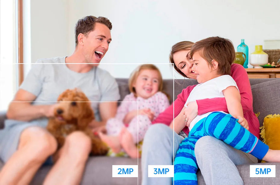 Fuers 5MP WiFi Camera Works With Tuya Smart Home Indoor Wireless IP Surveillance Camera Automatic Tracking Security Baby Monitor