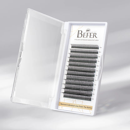 Befer Natural False Eyelashes 0.07/0.10 Thickness Super Soft Eyelash 8-15mm Lashes Extension Supplier High Quality Wholesale