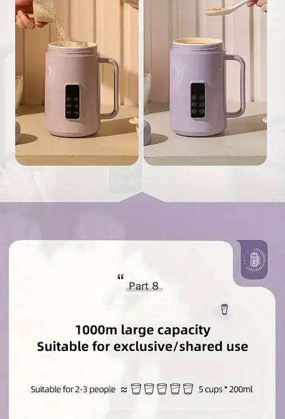 220V /110V Fully Automatic Mini Stew Pot Porridge Pot Household Electric Stew Pot Ceramic BB Soup Porridge Cooker EU/US Plug