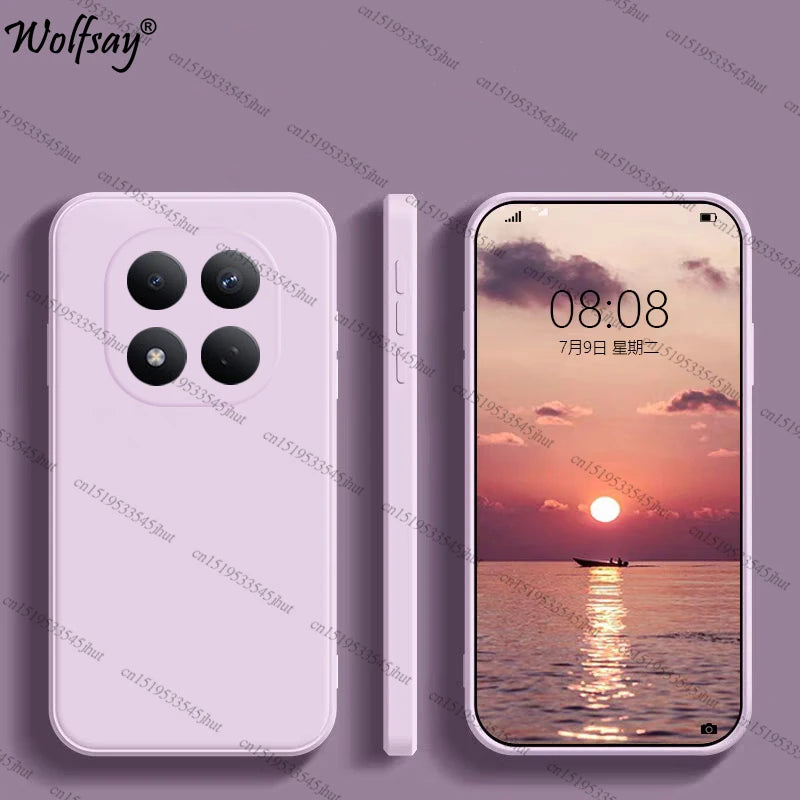 Case For Redmi Note 15 Pro 4G Case Original Liquid Silicone Back Case Redmi Note 15 Pro 4G Cover For Redmi Note 15 Pro 4G Funda