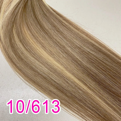 100% Human Hair Bulk No Weft Remy Vietnam Hair Straight Hair Bundles Real Natural Black Hair 613 Blonde 30inch For Braiding