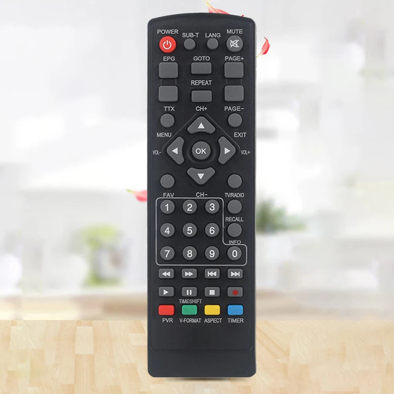 For DVB-T2 Remote Control Suitable For Smart Television STB HDTV For Smart Set Top Box High Definition Digital Remote Control