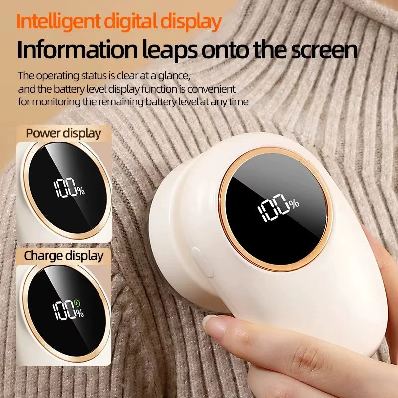 Electric Clothing Shaver Portable Garment Fabric Professional Lint Remover USB Charging Suitable for Sweaters Pants Cushions
