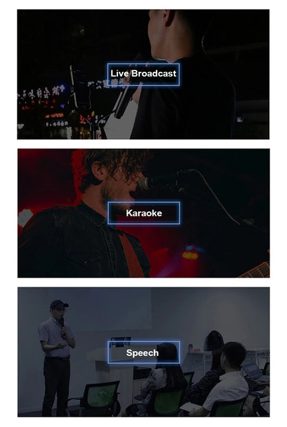 UHF Wireless Handheld Dynamic Karaoke Microphone Bluetooth Receiver Performing Professional Home Reverb High and Low Bass