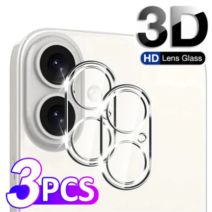 3PCS Camera Lens Protector for iPhone 16 15 14 13 Pro Max 14 15 plus Back Lens Tempered Glass for iphone 15pro lens Cap CoverDYM