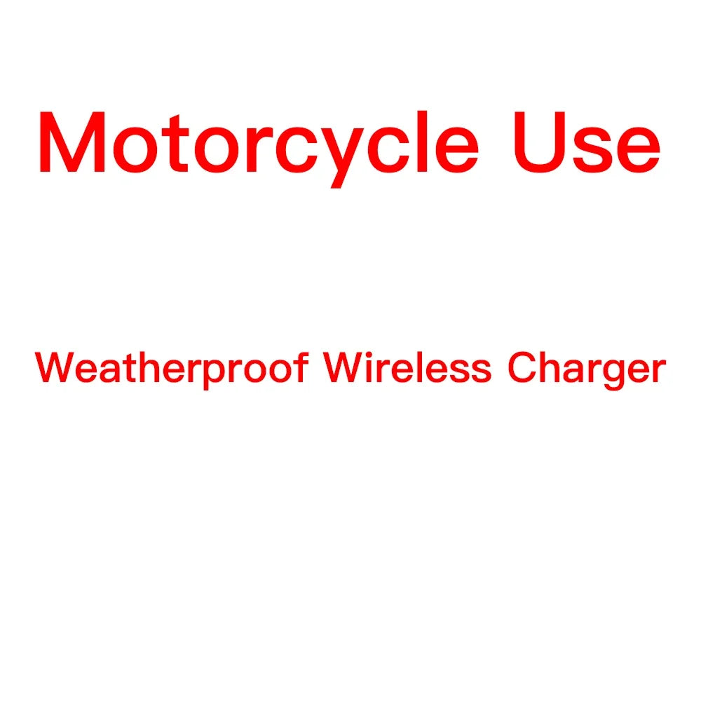 Motorcycle Handlebar Stem Fork Mount Holder Phone Mount Vibration Dampener MAG Universal Adaptors Wireless Charger Mirror Brake