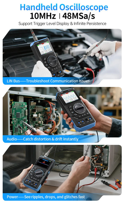 FNIRSI 3-IN-1 Handheld Voltage Detection Tool 210/201 Repair Tools