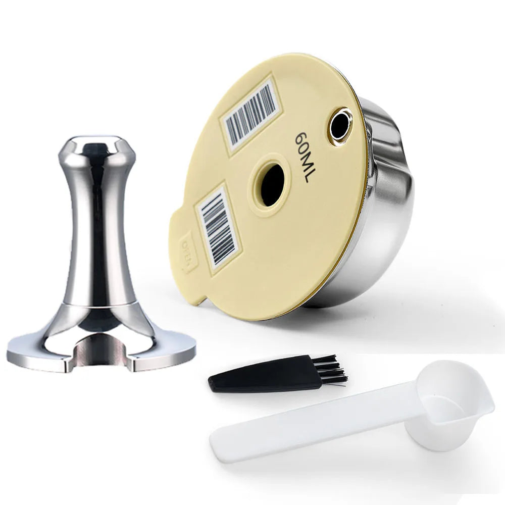 coffee capsule Reusable pod box tamper For nespresso machine For tassimo BOSCH coffee machine capsule incompatibility