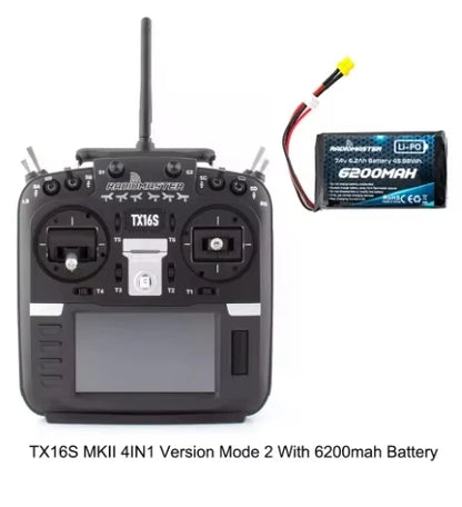 RadioMaster TX16S MKII V4.0 16CH 2.4G Hall Gimbals ELRS 4in1 Transmitter Remote Control 2025