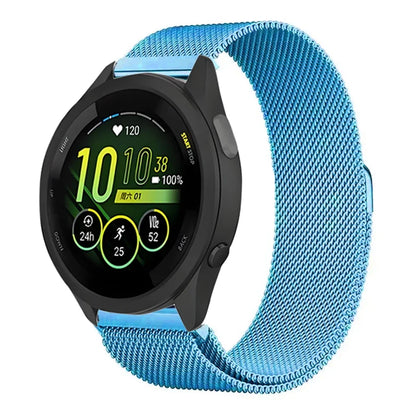 20mm 22mm Magnetic Milanese Strap for Garmin Forerunner165 55 645 265 965 255/Active 5/Vivoactive Comfortabe Band Garmin Venu 3
