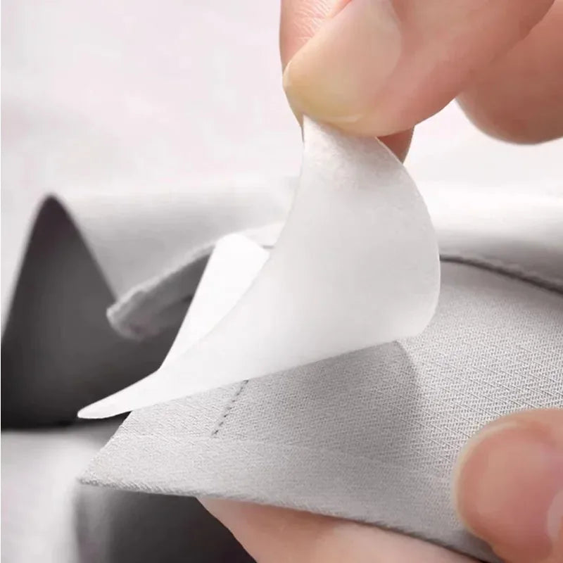 Shirt Polo Shirt Collar Paste Collar Shape Paste Triangle Collar Brace Without Curling Fixed Paste Collar Shape Paste