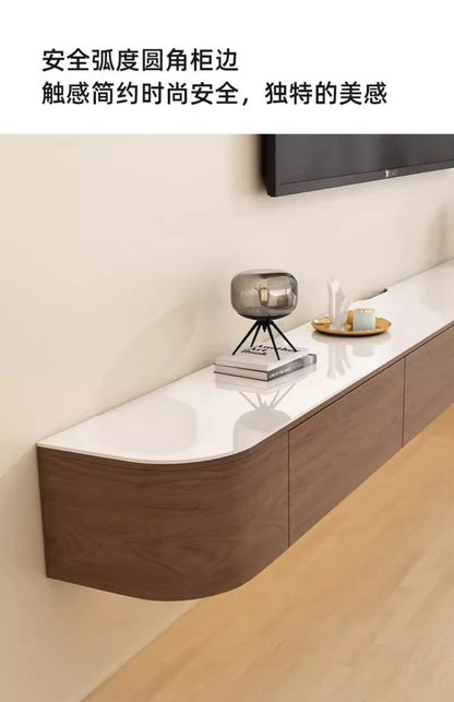 Italian Modern Tv Cabinet Durable Wall Mounted Premium Beauty Tv Cabinet Classic Space saving Meubles De Maison Furniture Home