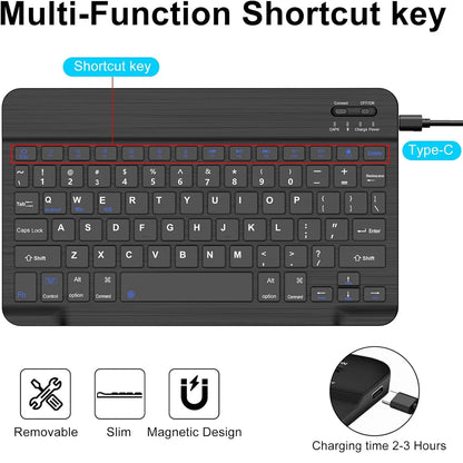 Tablet Case for Lenovo Xiaoxin Pad 11 lnch 2024 2025,Detachable  Keyboard Case for Lenovo Tab M11 / Idea Tab 11" with Pen Slot