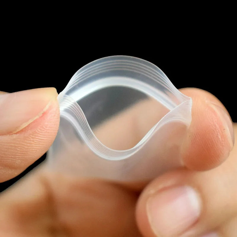 Thicken Zipper Sealed Bags Clear Plastic Storage Bag for Small Jewelry Food Packing Reclosable Zippers Sealing Pouch Wholesale