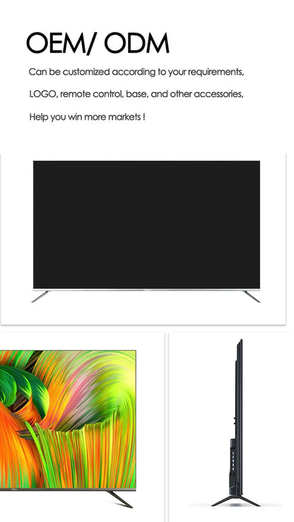 55inch Android WebOs Smart TV Television 55 65 75 85 Inch Full Screen 4K UHD LED TV