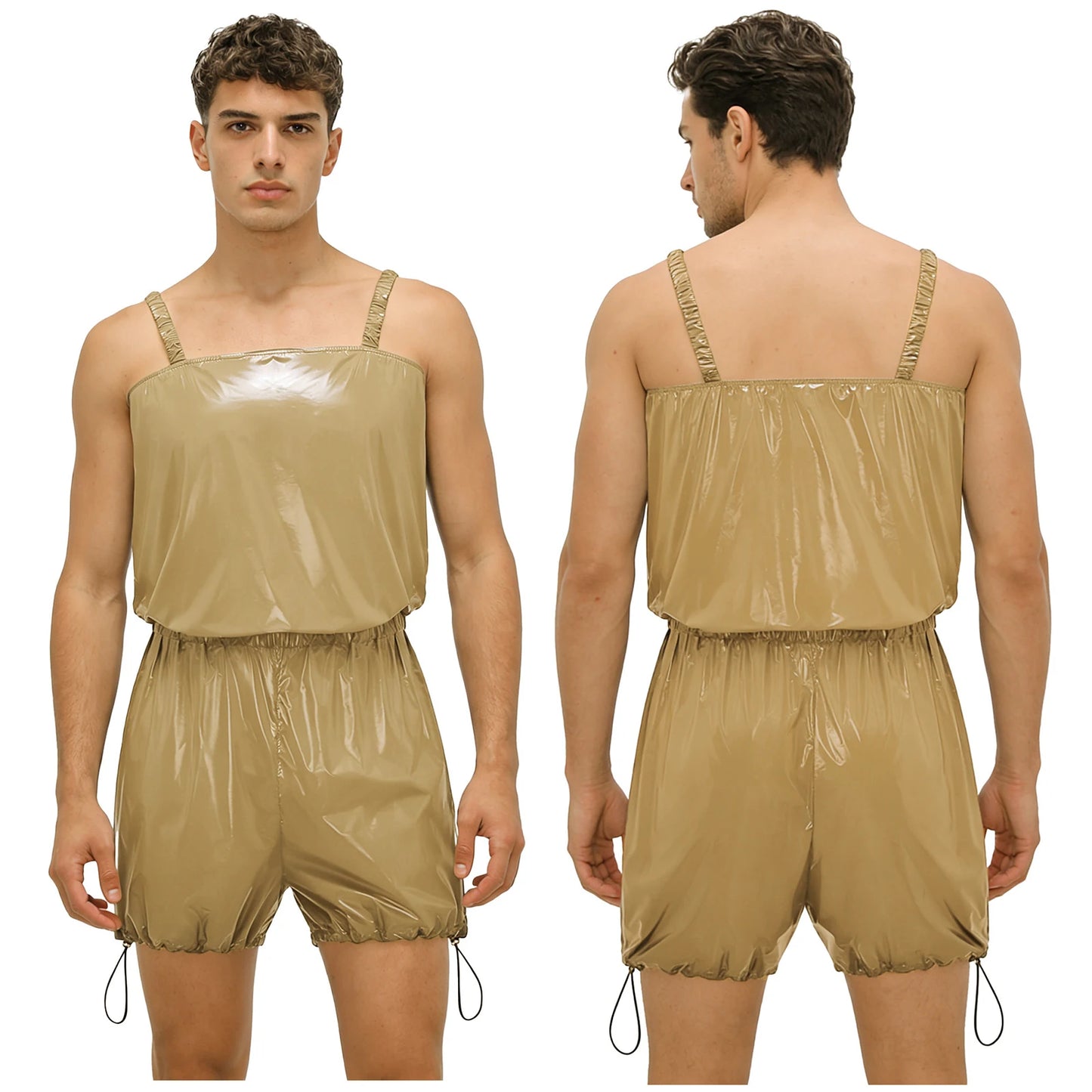Men Women Waterproof Bodysuit Washable Leak-proof Diaper Cover Swimwear Clubwear Elderly Alzheimer Bedridden Adaptive Clothing